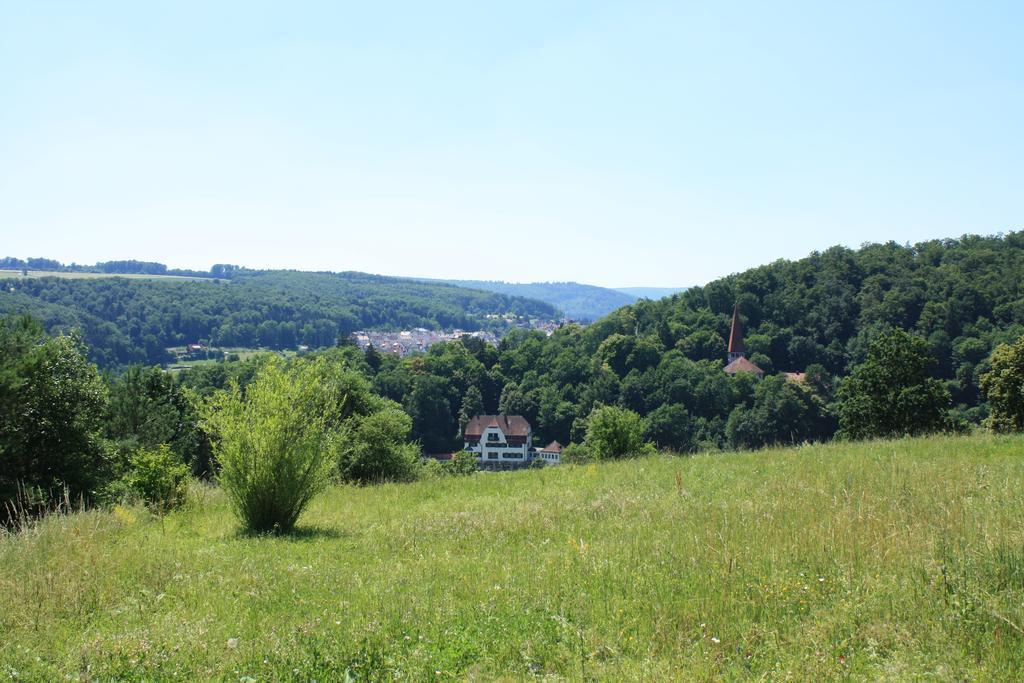 Ferienwohnung Lautertal Herrlingen Exterior foto